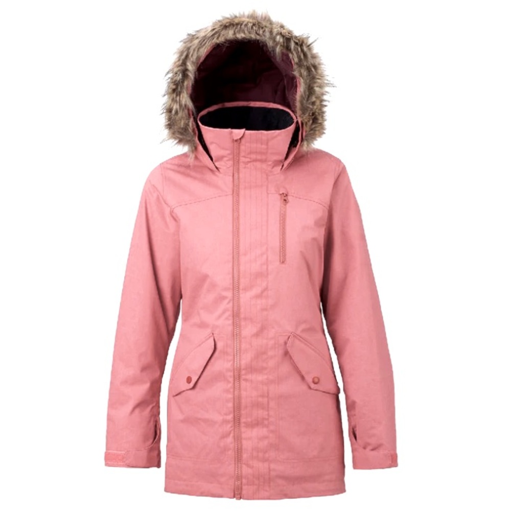 Burton Hazel snowboarding jacket, XL, Dusty rose